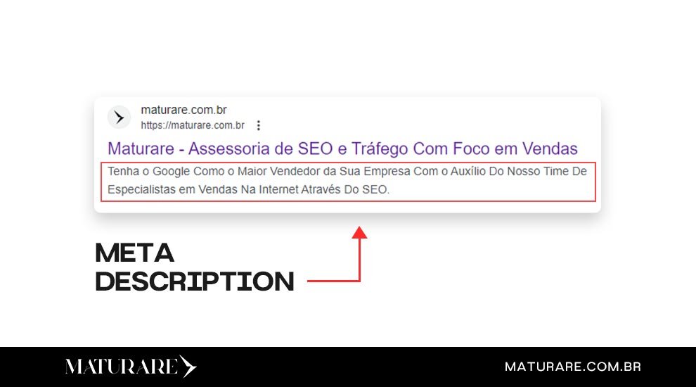 o que é meta descripition no google