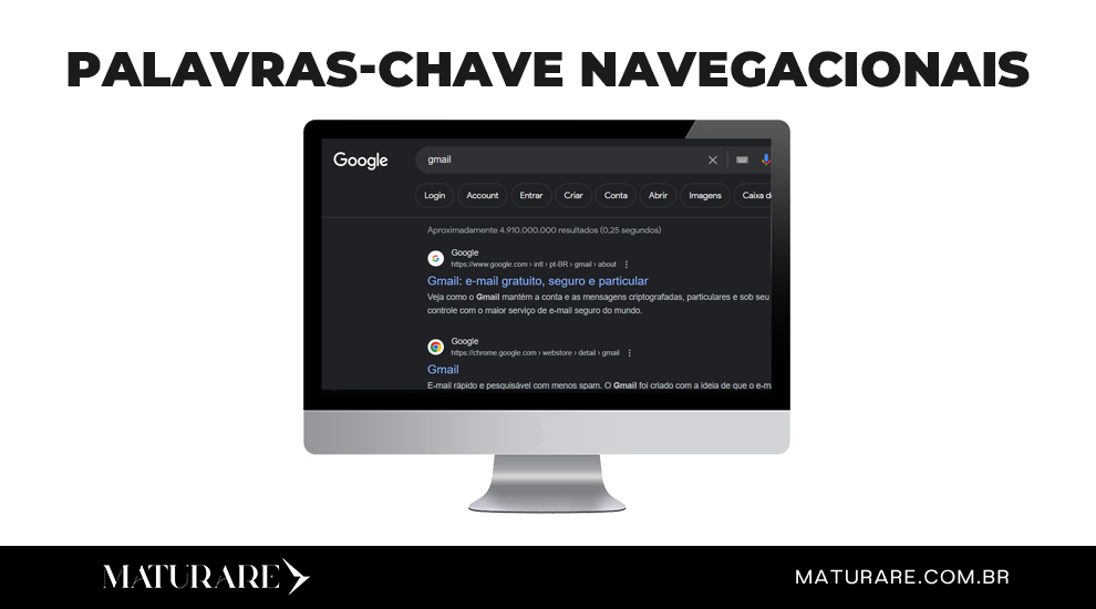 Palavras-chave navegacionais