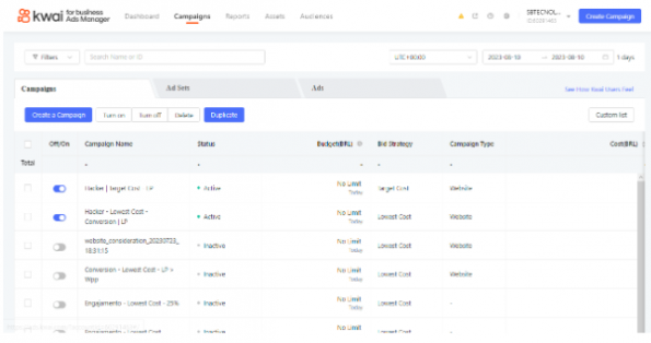 como usar o gerenciador do kwai para anúncios