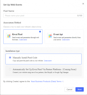como configurar o pixel no kwai for business corretamente