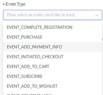 tipos de eventos no kwai ads