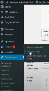 instalando o pixel do kwai através do plugin do wordpress